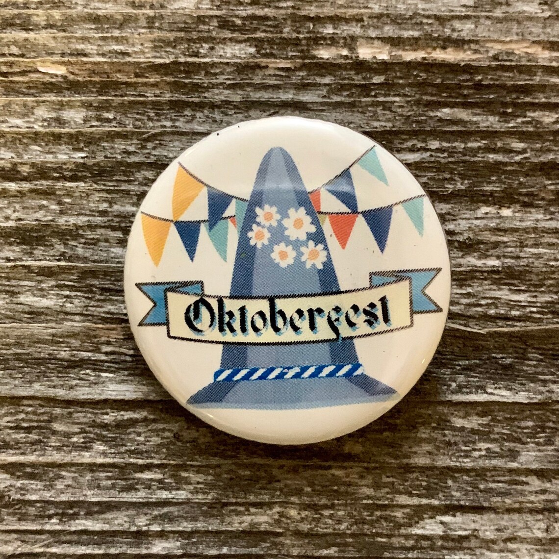 Oktoberfest Inspired Pin Pinback Badge Button Etsy