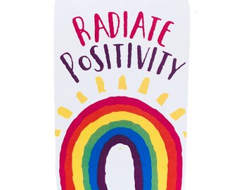 Radiate Positivity Flat Magnet