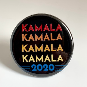 Kamala Harris Inspired Pin Pinback Magnet Badge