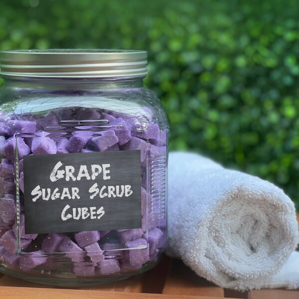 Sugar Scrub Cubes Etsy