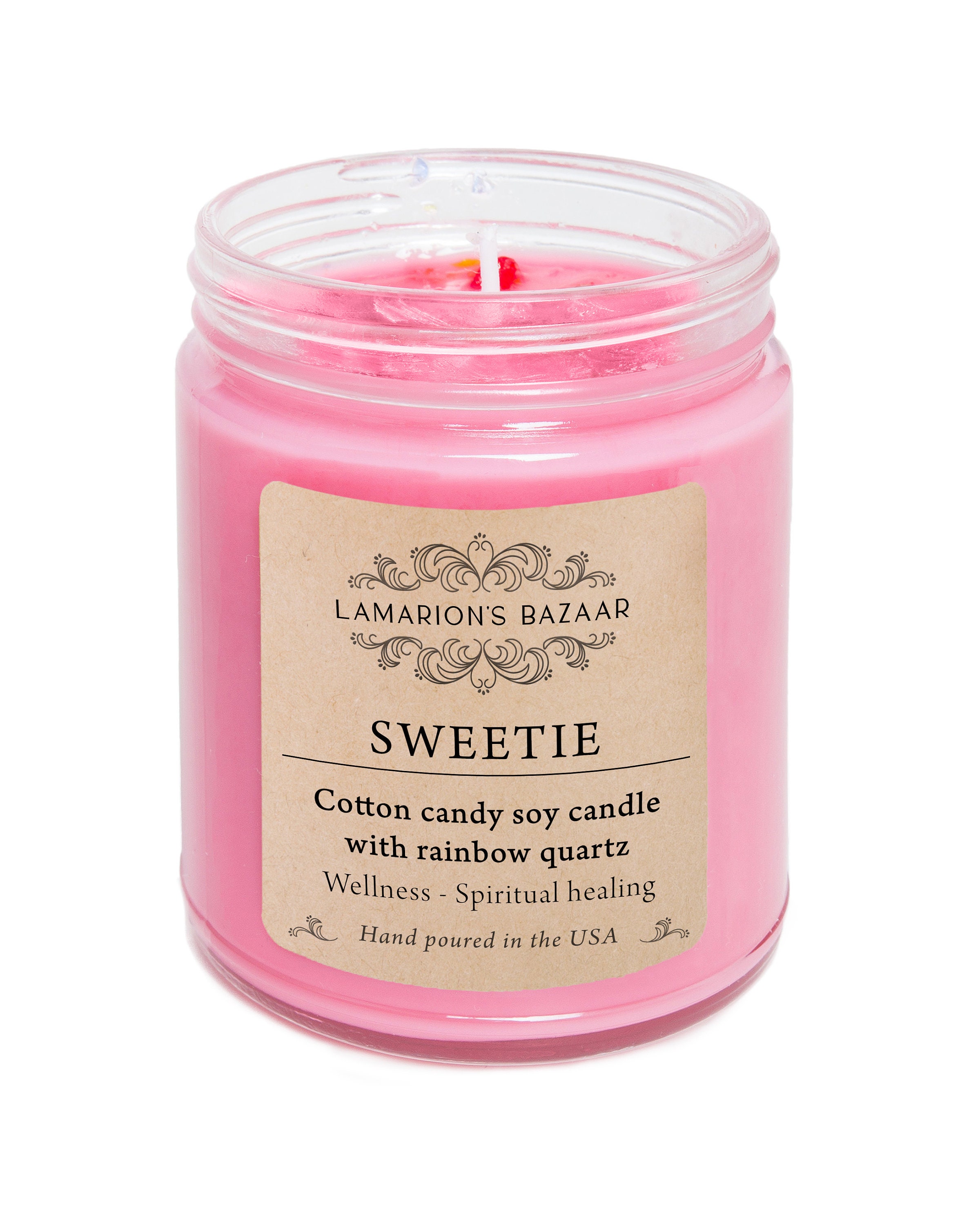 Cotton Candy Landing Candle