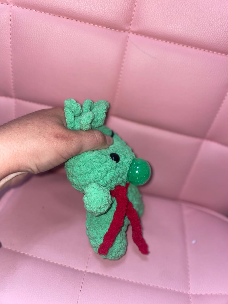 Squishy Mr. Green Pattern Cute Simple Crochet Soft Baby Bernat Blanket