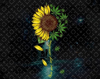 Free Free 203 Half Sunflower Half Weed Svg SVG PNG EPS DXF File