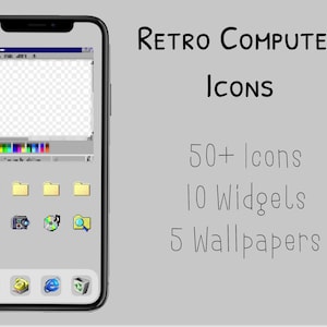 Retro Computer iPhone IOS 14 App Icons