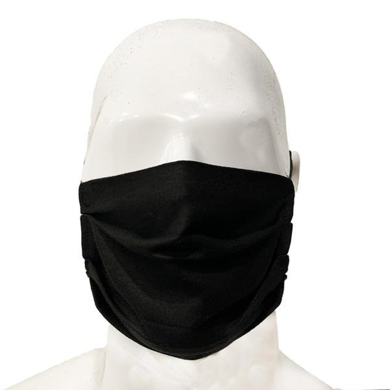 Filtered Face Mask 3 Layer Adjustable Nose Wire & Elastic Ear Etsy