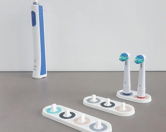 Oral-B / Philips Sonicare tandborsthuvudhållare, version 2.0, 3D-utskriven