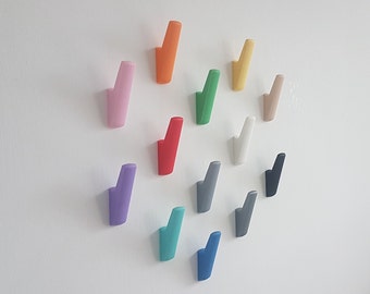 screwable hanging hook/coat rack screw version, 3D printed