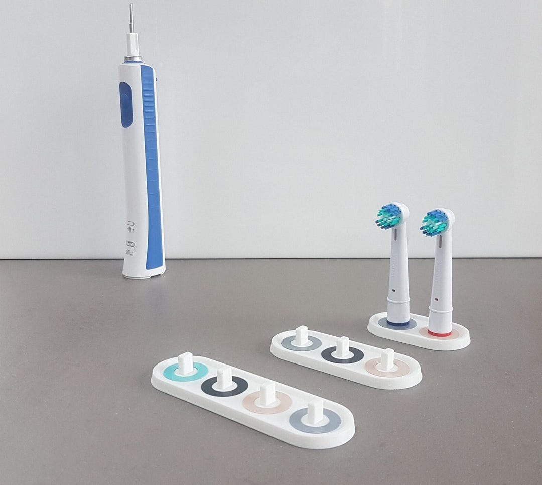 Oral-b / Philips Sonicare Brush Head Holder, Version 2.0, 3D Printed - Etsy