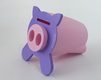 3D printed piggy bank