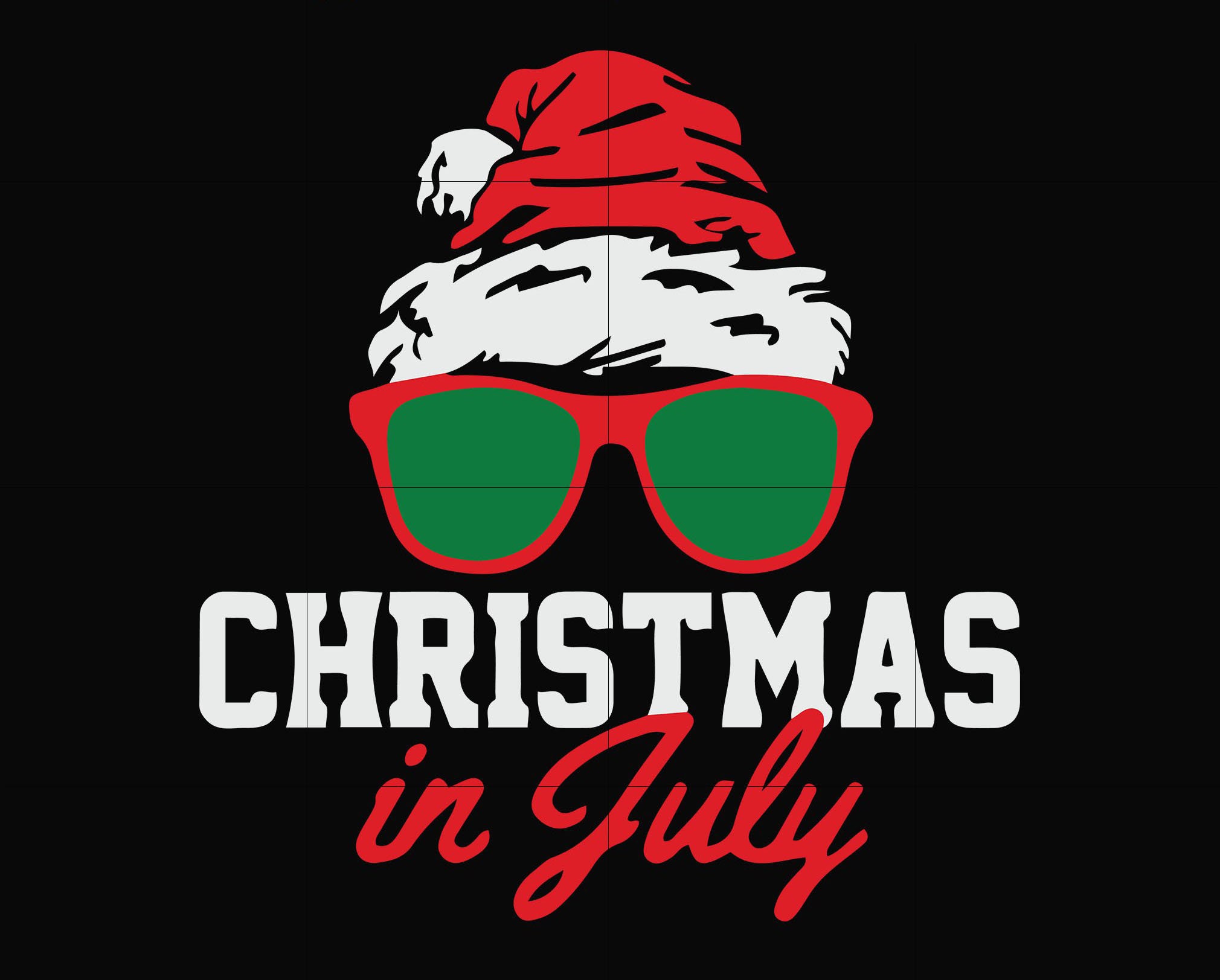 Download Christmas in July svg christmas svg png dxf eps digital | Etsy