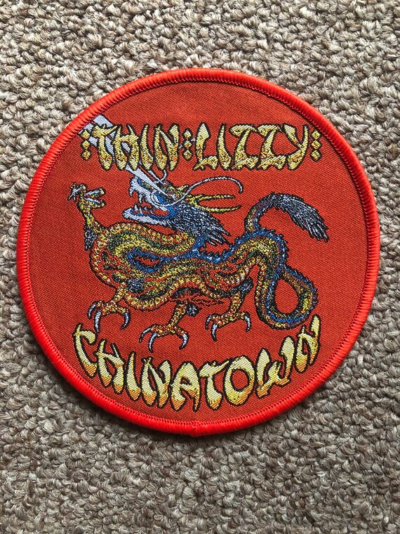 Thin Lizzy 'Chinatown' limited edition numbered pa