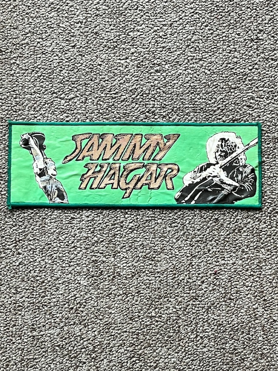 Sammy Hagar original vintage strip patch - image 1