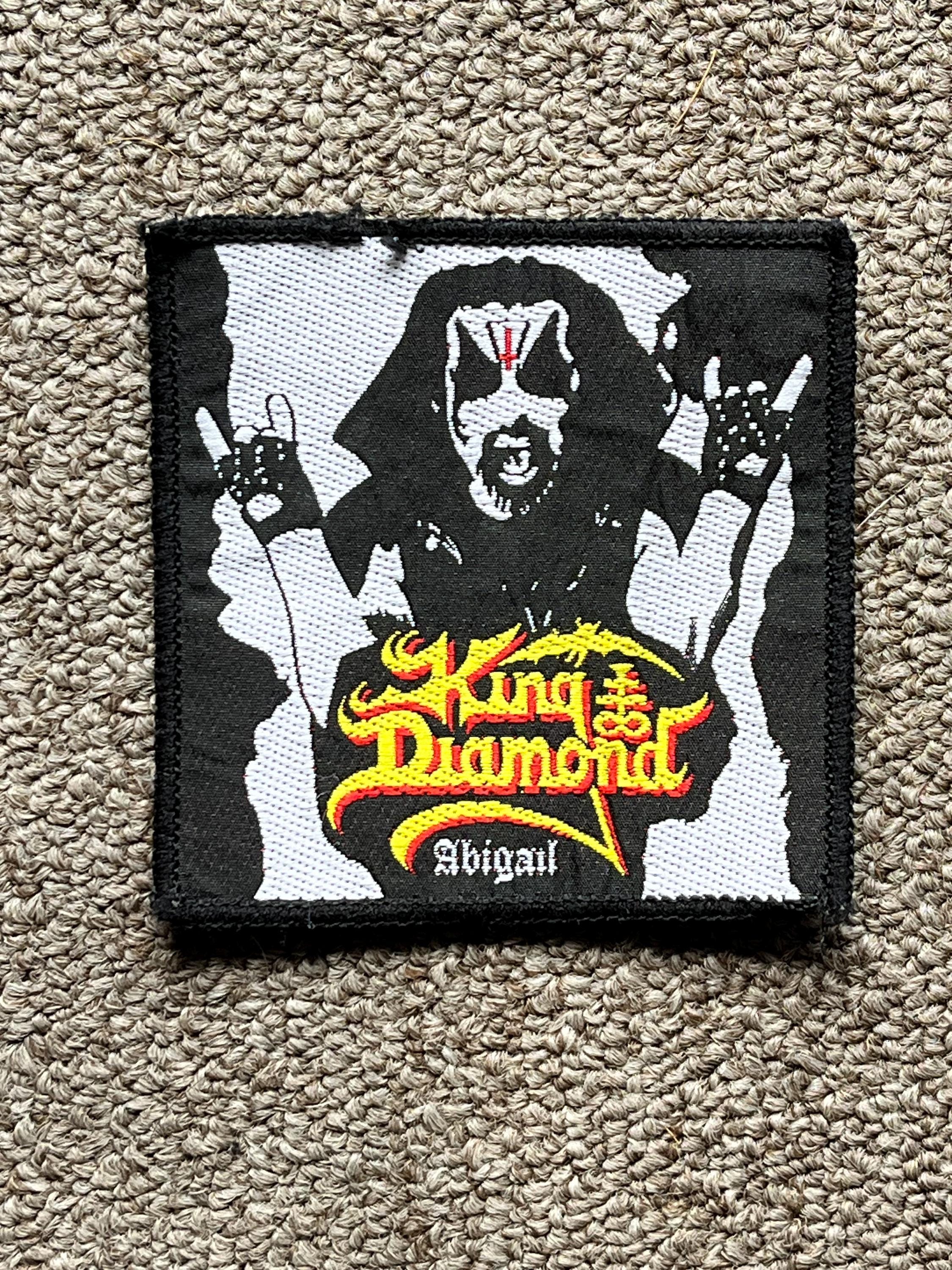 T-shirt Mercyful Fate King Diamond - Logo MF - Taille XL - Noir - Rien Derrière