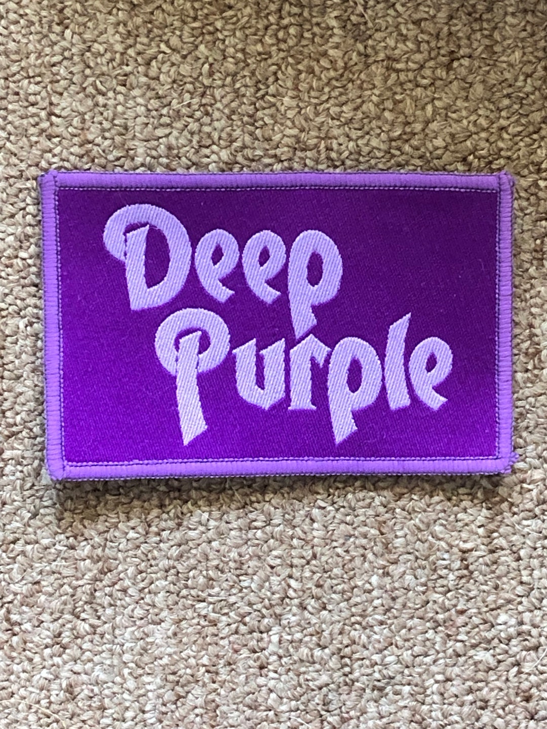 Deep Purple Original Vintage Logo Patch Etsy