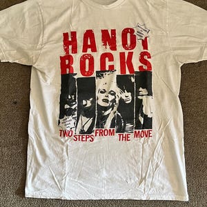 HANOI ROCKS Tシャツ ヴィンテージ Hanoi rocks t shirt - Etsy 日本