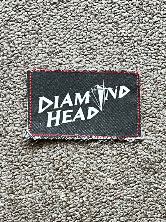 Diamond Head original vintage denim tour patch - image 1