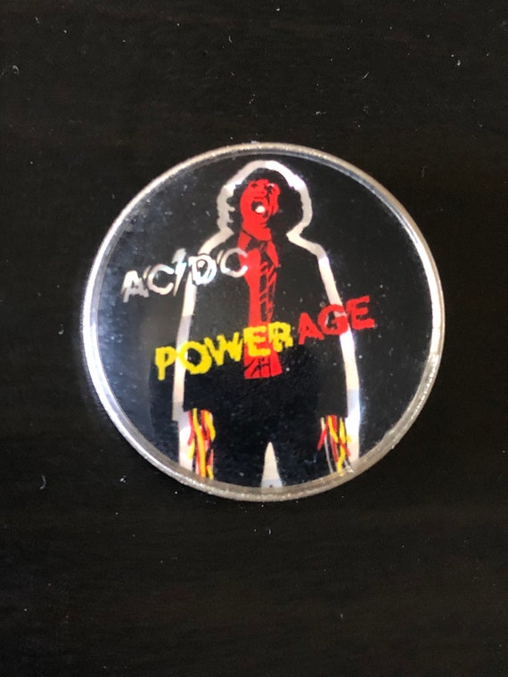 AC/DC 'Powerage' original vintage crystal prismati