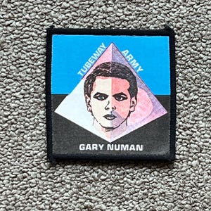 Gary Numan &#39;Tubeway Army&#39; original vintage patch