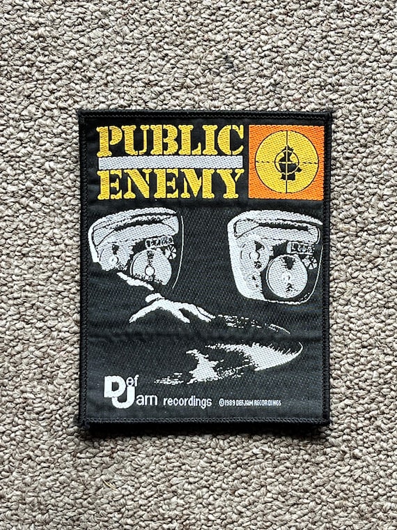 Public Enemy original vintage patch - image 1