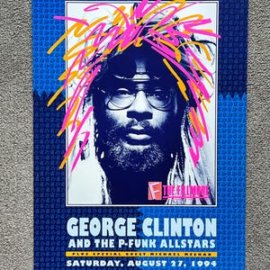 George Clinton and the P-Funk All Stars Fillmore Poster