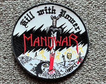 Manowar &#39;Kill With Power&#39; HMFC patch
