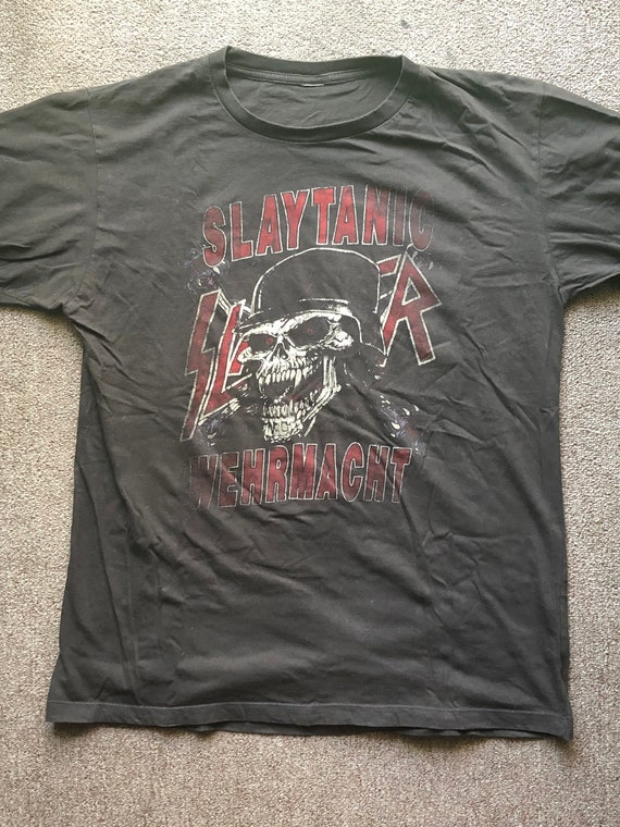 slayer slaytanic wehrmacht shirt