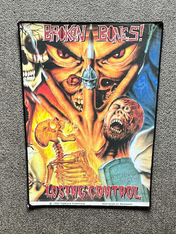 Broken Bones 'Losing Control' original vintage ba… - image 1