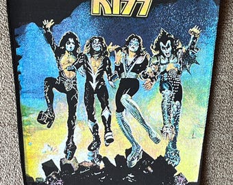 Kiss &#39;Destroyer&#39; original vintage back patch
