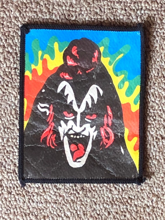 Kiss 'The Demon' original vintage printed patch - image 1