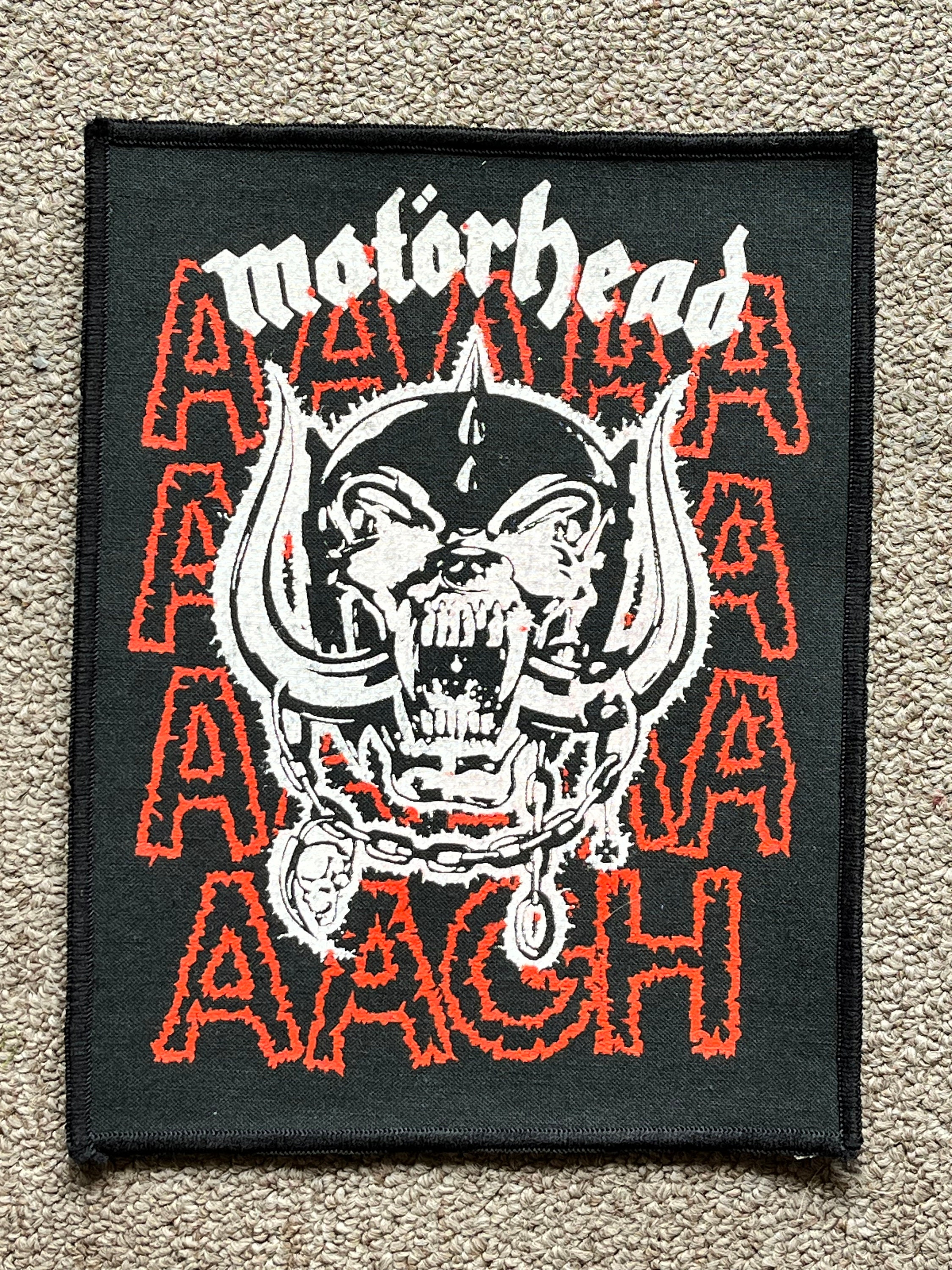 Iron Fist by Motorhead, Back Patch – FairyPuzzled