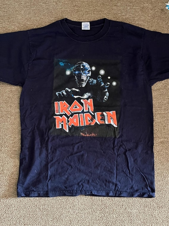 Iron Maiden 'brave New World' Original Vintage Tour Shirt - Etsy