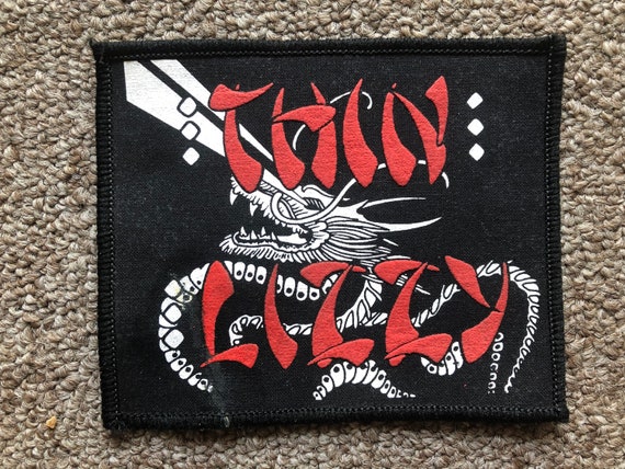 Thin Lizzy 'Chinatown' original vintage printed pa