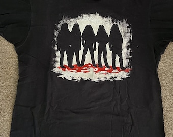 Camiseta vintage original de la gira de Éxodo 'No Love L'amour', talla grande