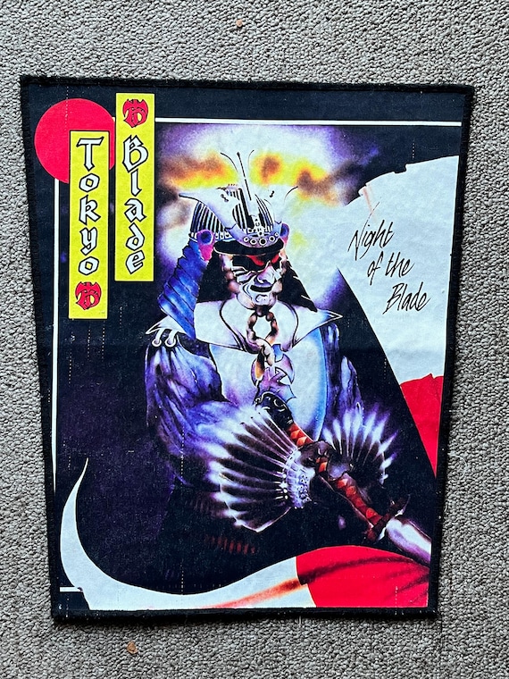 Tokyo Blade 'night of the Blade' Printed Back Patch - Etsy