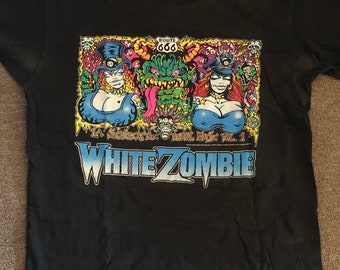 White Zombie 'La Sexorcisto' original vintage shirt, size Large