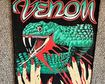 Naszywka z tyłu buta Venom vintage