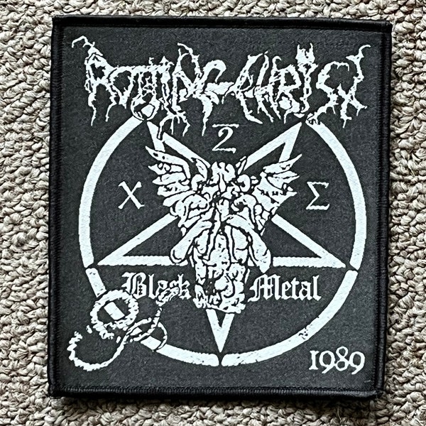 Rotting Christ 'Black Metal 1989' new patch