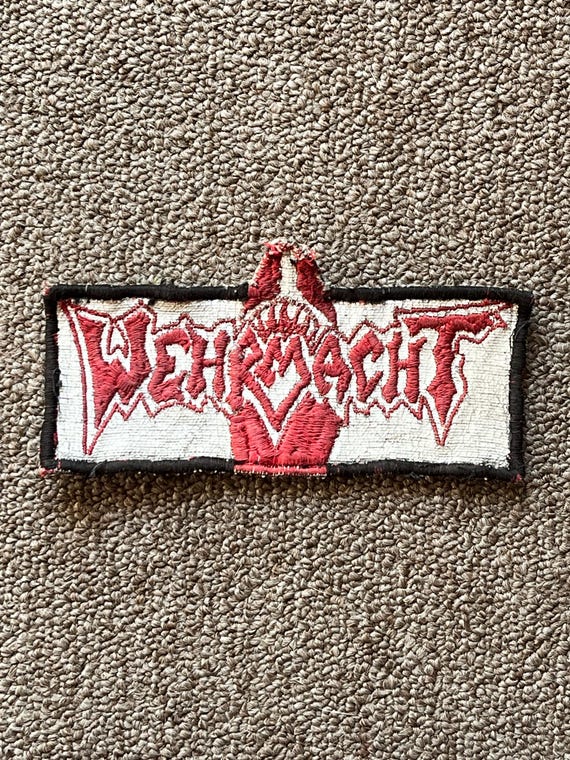 Shark Attack fan made embroidered patch Biermacht - image 1