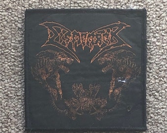 Dismember Entombed Grave woven patch death metal  nihilist unleashed pestilence