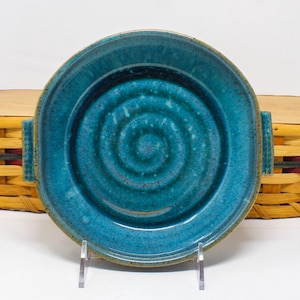 Ceramic Baker dish, 8” Brie Baker,Kichen Decor, small hot dip server, foodie gift