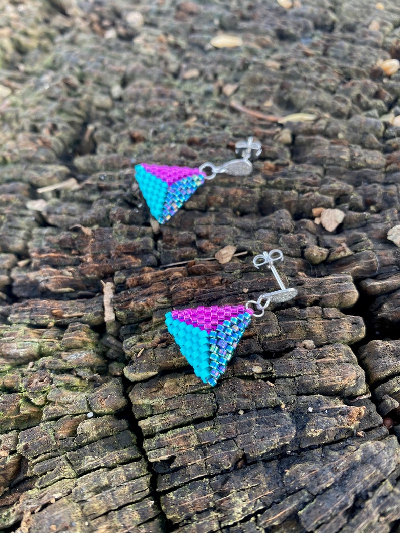 Triangle earring