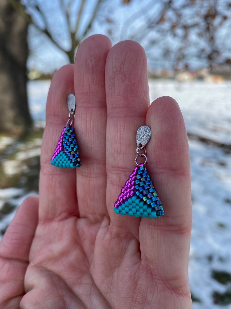 Triangle earring