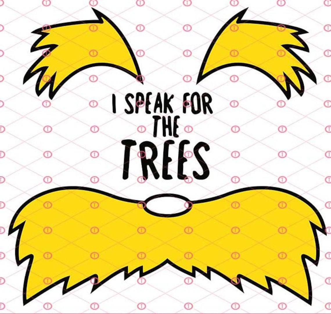 lorax i speak for the trees t shirt