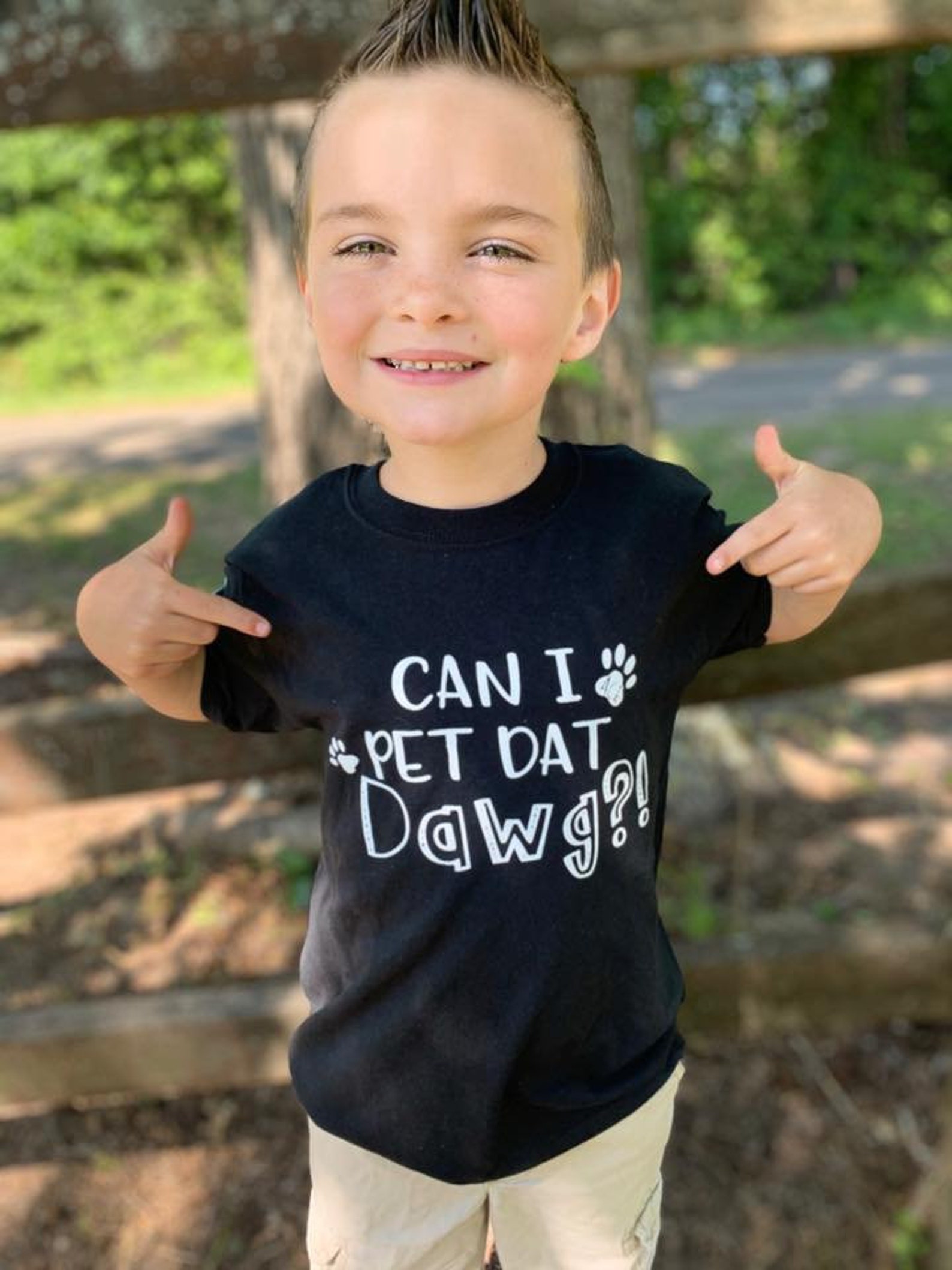 Can I Pet that dog shirt original funny dat dawg Dog lover Etsy