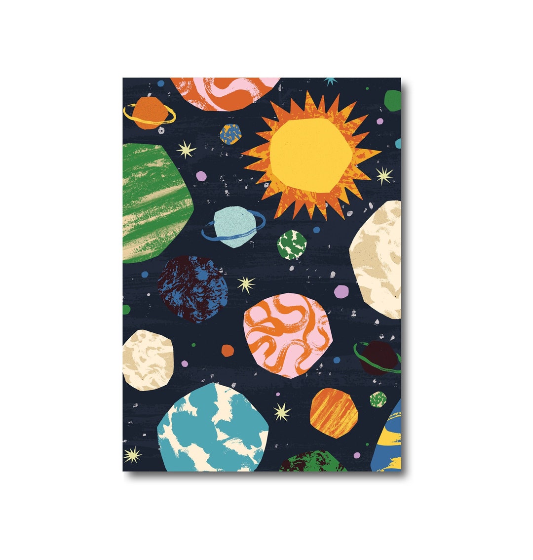 Space Planets Printable