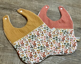 Bavoir De Bebe Fille Etsy