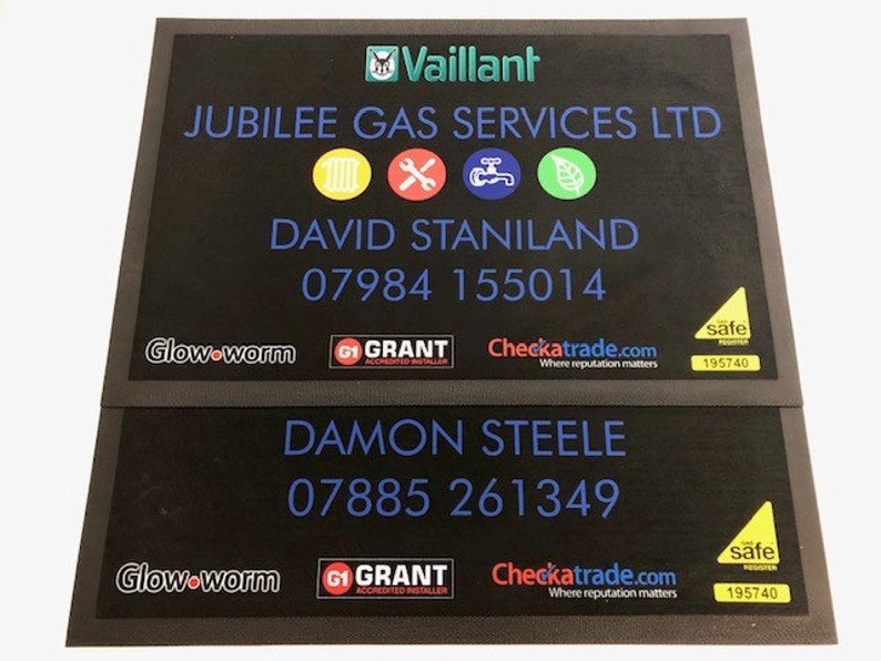 Full Colour Printed Personalised Work Surface Protector Mat Etsy UK