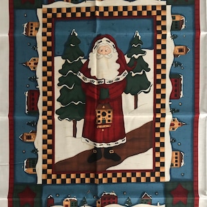 Christmas quilting panels - 100% cotton panels - Christmas panels - sewing panels - Christmas vintage panels