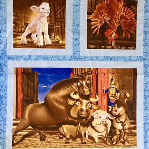 The lion of Judah panels - quilting panels - 100% cotton panels - animals panels - sewing panels -