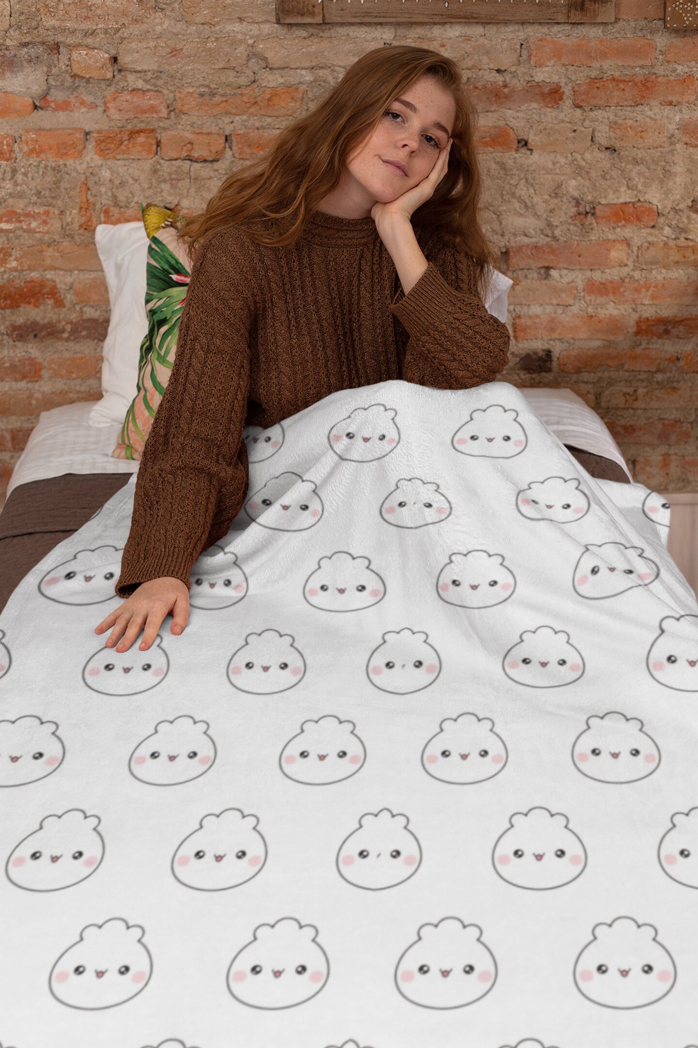 Adorable Dumpling Blanket Dumpling Bao Blanket Dumpling Gift Bao Gift Etsy Canada